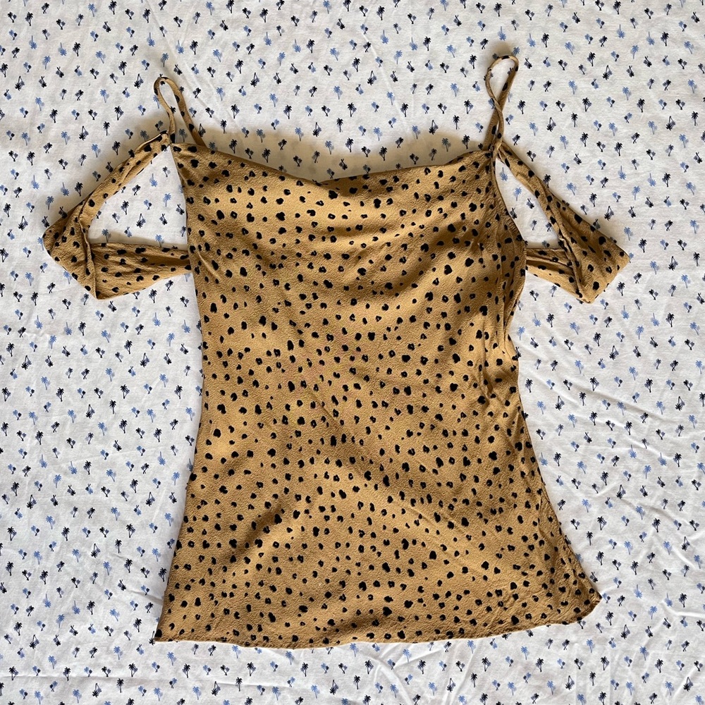 Monte the Label Leopard Camisole Top